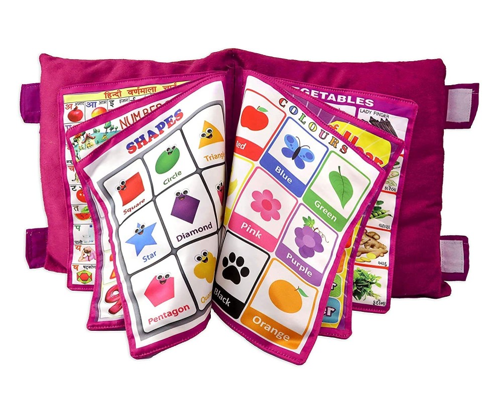 Kid's Learning Pillow Book