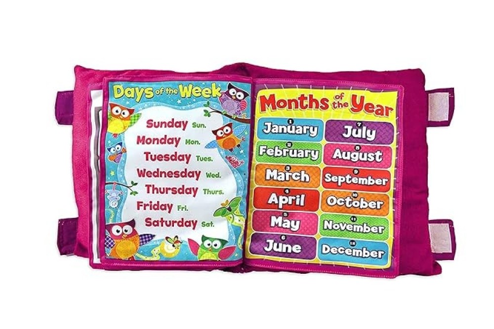 Kid's Learning Pillow Book