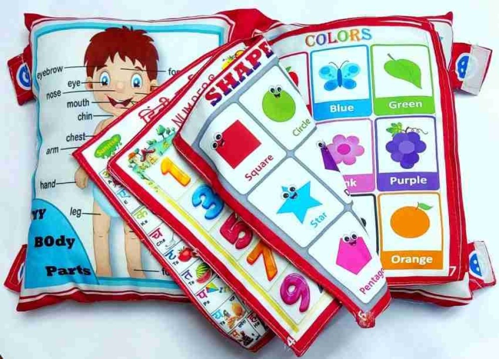 Kid's Learning Pillow Book